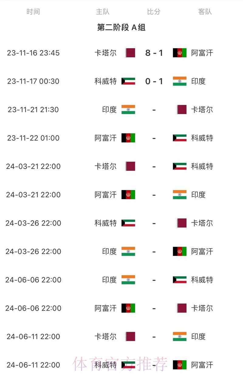 2026世界杯完整赛程中国时间比赛时间表官网入口